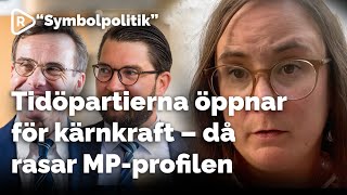 Miljöpartiets ilska | Rasar mot planerna på kärnkraft: ”Symbolpolitik” | Vill hellre ha vindkraft