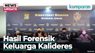 Hasil Penyelidikan Penyebab Tewasnya Satu Keluarga di Kalideres