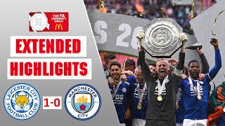 Late Goal Wins It For The Foxes! 🏆 | Leicester City 1-0 Manchester City | Community Shield 2021