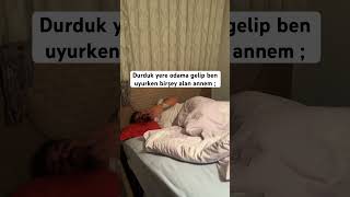 Sizinde anneler böylemi 😂   #keşfet #anne #annemmm #uyku #anneoğul #fyp #viralvideo