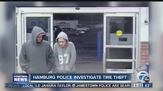 Hamburg Police need help identifying tire theft