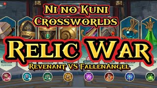 RELIC WAR BUG ?!😱 | REVENANT VS FALLENANGEL | SAND TAURUS SERVER | NI NO KUNI CROSS WORLDS | izobel