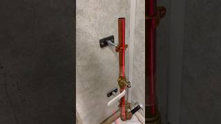 PIPE SUPPORT #plumber #plumbers #diy #plumbing #plumb #howto #trending #kitchensink