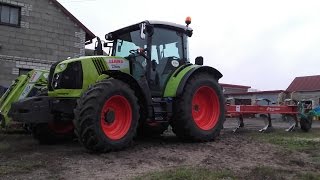 Test Claas Arion 440 | Zimowa orka | 2016