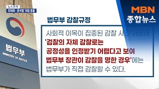 [뉴스추적] 추미애 vs 윤석열 정면충돌…라임 사태가 쏘아올린 공 [MBN 종합뉴스]