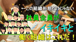 新しい組織の在り方【ティール組織】