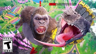 Fortnite GODZILLA VS KONG Cinematic Trailer! (New Update)