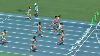 H28　関東中学校陸上競技大会　女子100mH　決勝