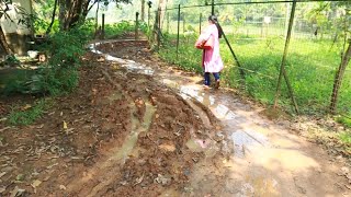 അധികൃതരുടെ അനാസ്ഥ; ഗ്രാമീണ റോഡിന്‍റെ നിര്‍മാണം മുടങ്ങുന്നതായി പരാതി | Kottayam |  Thalayazham |  roa