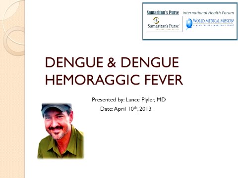 Webinar: Dengue & Dengue Hemorrhagic Fever (2013) Webinar: Dengue & Dengue Hemorrhagic Fever (2013)