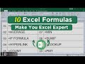 EXCEL Formulas for Beginners Made EASY in 2024!