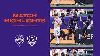 HIGHLIGHTS: LA Galaxy vs. Seattle Sounders FC | June 19, 2021