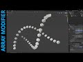 All you need to know about modifiers - Array Modifier(Blender 2.93)