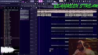 YeaJgreen Fl Studio Beat Livestream 11-20-24