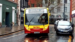 *Nice Blown Turbo* Red Rose Enviro 200 On The Route W30 (YX12 AKN)