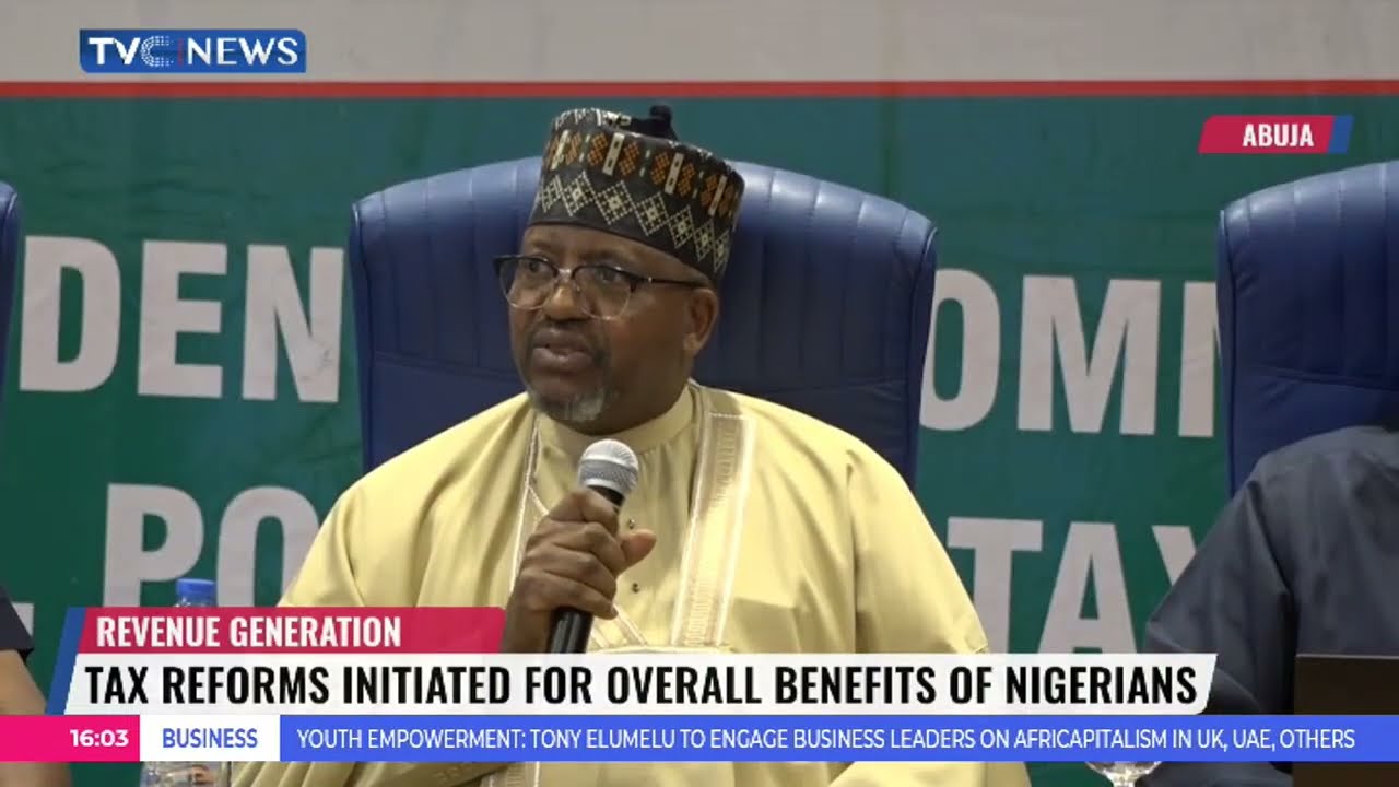 Tax Reforms Under Pres Tinubu Initiated For Overall Benefits Of ...