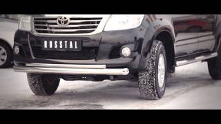 Изобретен обвес на Toyota Hilux www.russtal-group.ru