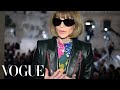 Anna Wintour on the Trends of Paris Fashion Week