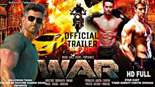 Official Trailer | War | Hiritik Roshan & Tiger Shroff Coming Soon ! New Bollywood upcoming Movie#