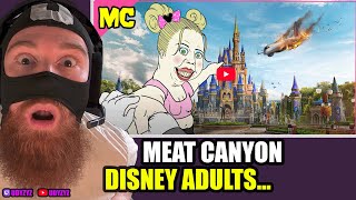 MEAT CANYON | DISNEY ADULTS... (are extremely disturbing) | UDYZYZ REACTION