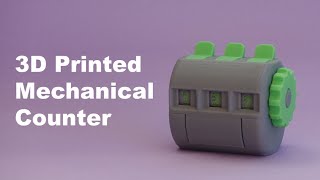 This 3D Printed Counter Lets You Control Every Digit