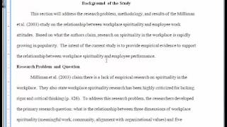 Dr Dan Article Critique Assignment Example