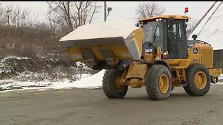 Ohio Department of Transportation crews in Mahoning, Trumbull and Columbiana counties preparing for