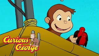 George goes up, up and away! 🐵 Curious George 🐵 Kids Cartoon 🐵 Kids Movies 🐵 s f
