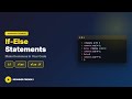 JavaScript If-Else Tutorial | Conditionals Explained with Code Examples | Beginner Friendly
