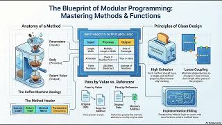 Intro to Programming Chapter 9 - The Blueprint of Modular Programming: Mastering Methods & Functions