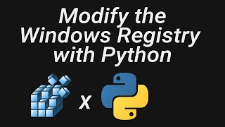 Updating the windows registry with python (Modify path variable in windows with python)
