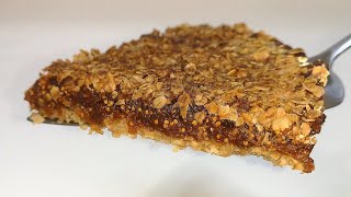 حلوى بالتين المجفف و الشوفان - Dried fig \u0026 oat crumble