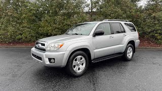 2007 Toyota 4Runner SR5 RWD - 122k miles, Titanium Silver Metallic