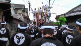 2008鶴原町だんじり祭－曳き出し－その8