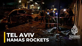 Hamas fired rockets from Gaza into Israeli city near Tel Aviv