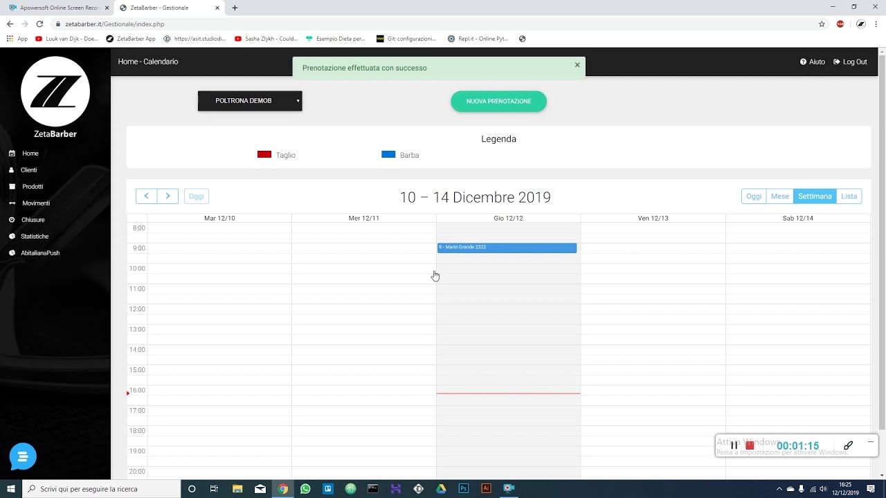 Zetabarber Come Funziona Il Gestionale Youtube