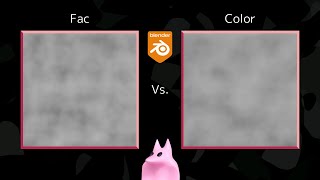 【Blender : シェーダー講座】第52回 : FacとColorの比較 (Noise Texture)