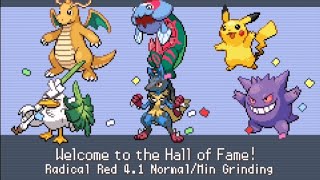 Pokemon Radical Red v4.1 NORMAL MODE  ELITE-4 AND CHAMPION : WORLD CHAMPION ASH TEAM (NEW UPDATE!)..