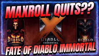 Hot Take Disclaimer: Maxroll Team QUITS Diablo Immortal!? | Diablo Immortal