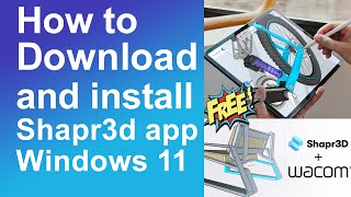 How to download and install shapr3d app windows 11 for free