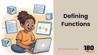 Defining Functions in Python for Absolute Beginners (Lesson 13) | Python 2D Game Development