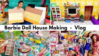 Doll House Making & Furniture Making Vlog #gokulkeerthivlogs #diml #miniaturehouse