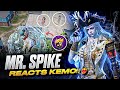 MR. SPIKE *REACTS TO KEMO COOLEST 1V4! [vs. Streamers] | BGMI 🔱