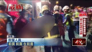 死亡車禍！ 砂石車失控墜國道邊坡　駕駛送醫不治