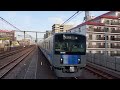 西武池袋線20000系20151f各駅停車清瀬駅行き中村橋駅到着