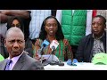 MARTHA KARUA SHOCKS RUTO AND THE NATION WITH AN EXPLOSIVE PRESSER MOMENTS AFTER GACHAGUA ATTACK