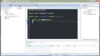 Agile Java - Lesson 1 (Learning Java with eclipse + JUnit, TDD)