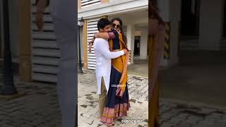 தன் கணவனோடு அழகாக Romantic Dance ஆடும் Chaithra Reddy | Chaithra Reddy | #Kayalserial | #shorts