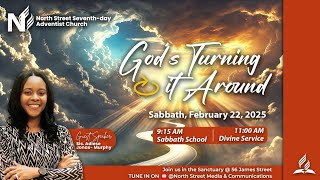 Sis. Adiese Jonas-Murphy | North Street SDA Church | Sabbath Service | AM | February 22, 2025