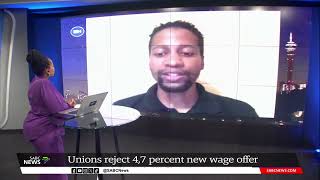 Public sector unions reject 4.7% wage increase: Trevor Shaku